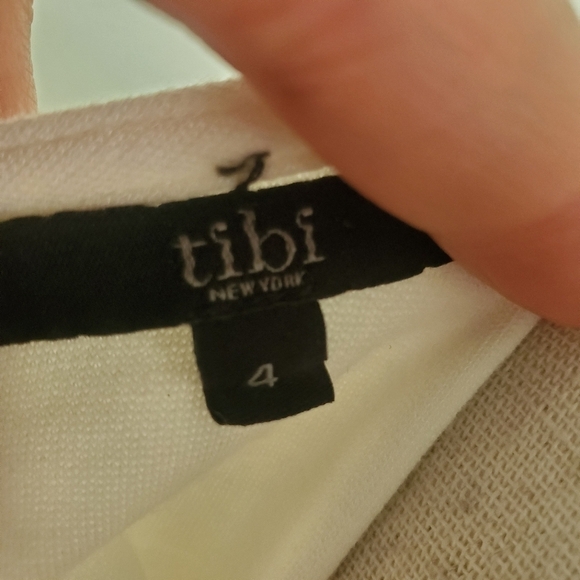 Tibi Neon Green Leaf Peplum Zip Top - Picture 9 of 10